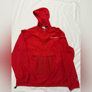 Champion Bright Red Athletic Jacket